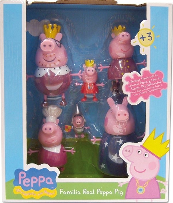 Familia Real Princesa Peppa ( Bandai 84330 ) imagen b