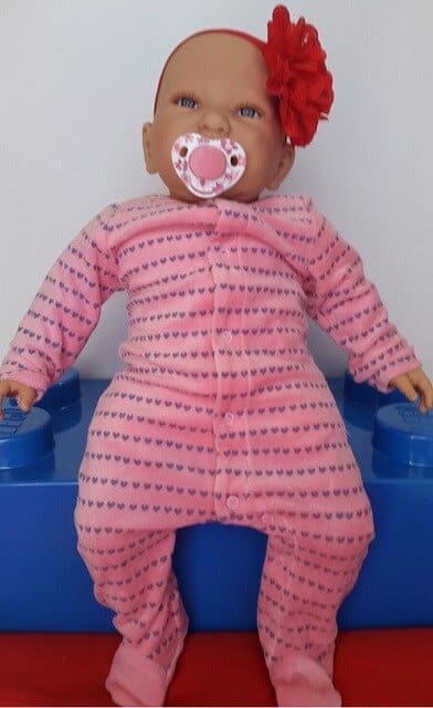 Sofía pijama invierno rosa ( Berenguer 501 ) imagen b