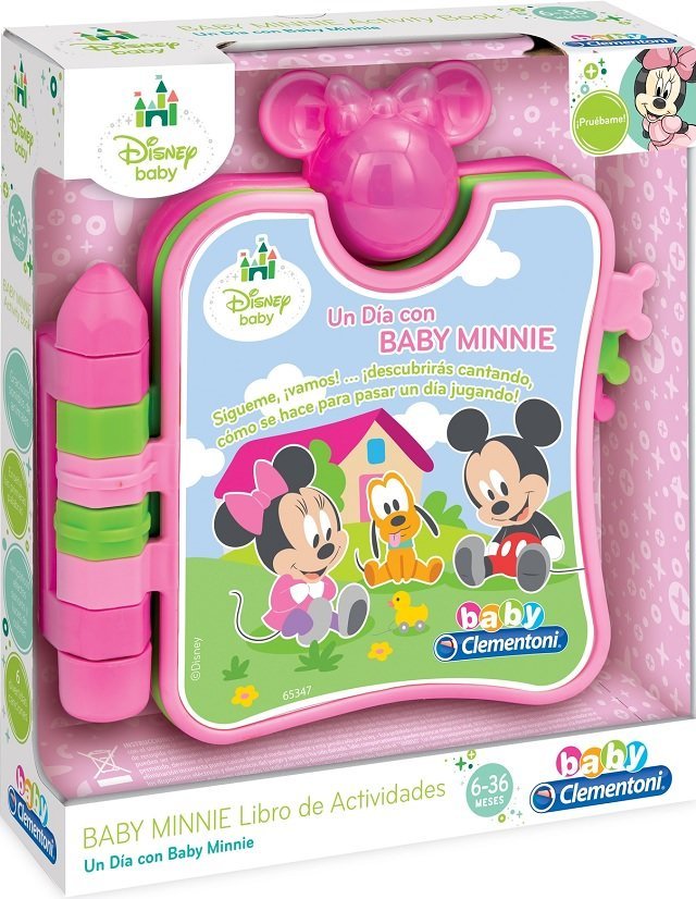 Libro Musical, Un Día con Baby Minnie ( Clementoni 65347 ) imagen c