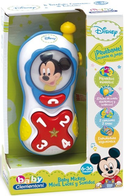 Móvil Baby Mickey con voz, luz y sonidos ( Clementoni 65348 ) imagen c