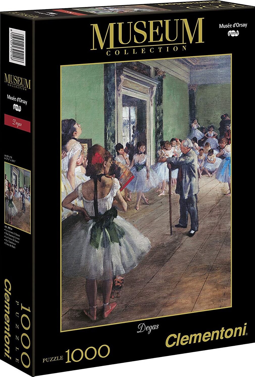 1000 Lección De Danza. Degas. MUSEUM