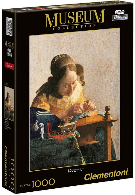1000 La Encajera. Vermeer. MUSEUM