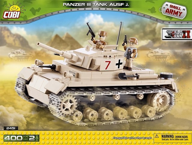 Panzer III Tank AUSF J. ( Cobi 2451 ) imagen b