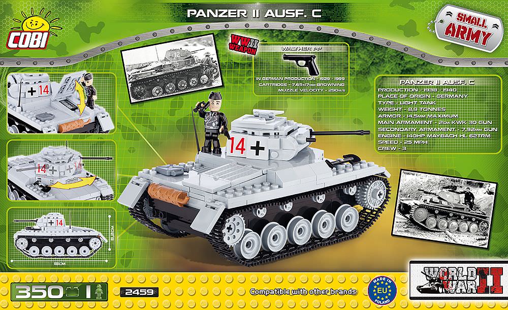 Panzer II AUSF. C ( Cobi 2459 ) imagen a