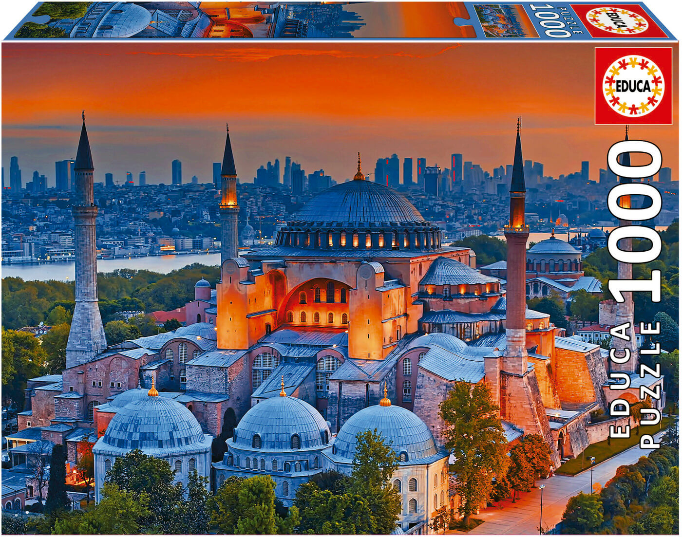 1000 Mezquita Azul Estambul ( Educa 19612 ) imagen b