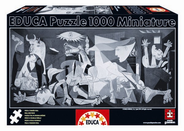 1000 Miniature El Guernica. Pablo Picasso