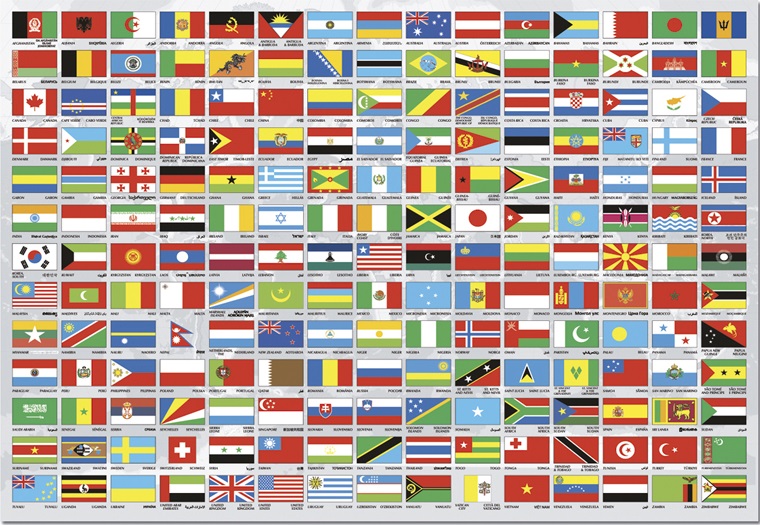 1500 Banderas del Mundo