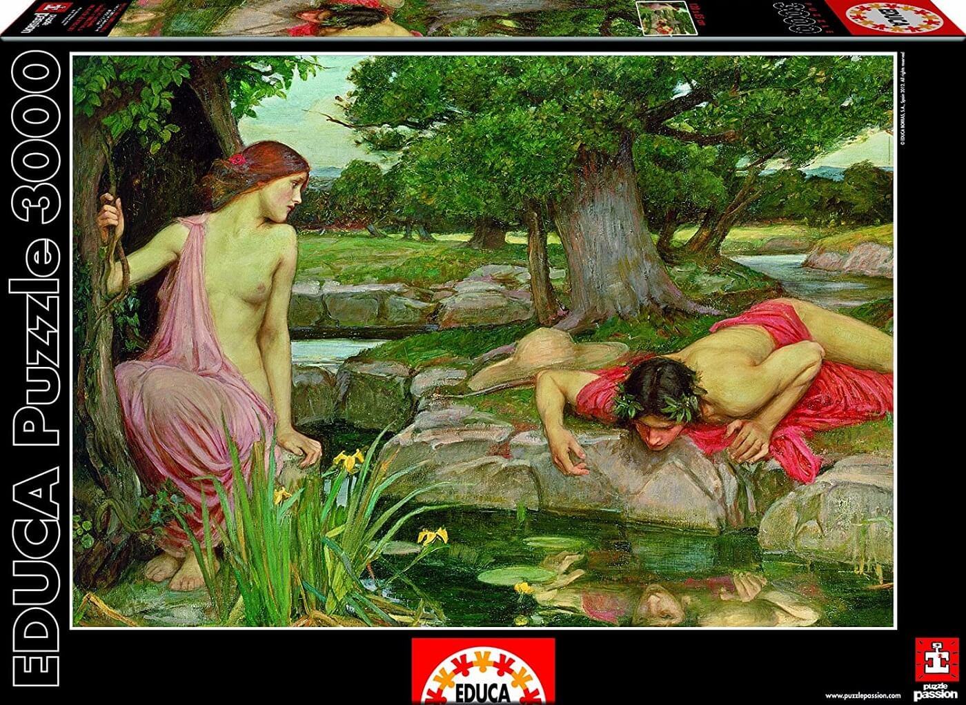 3000 Eco y Narciso ( Educa 15541 ) imagen b