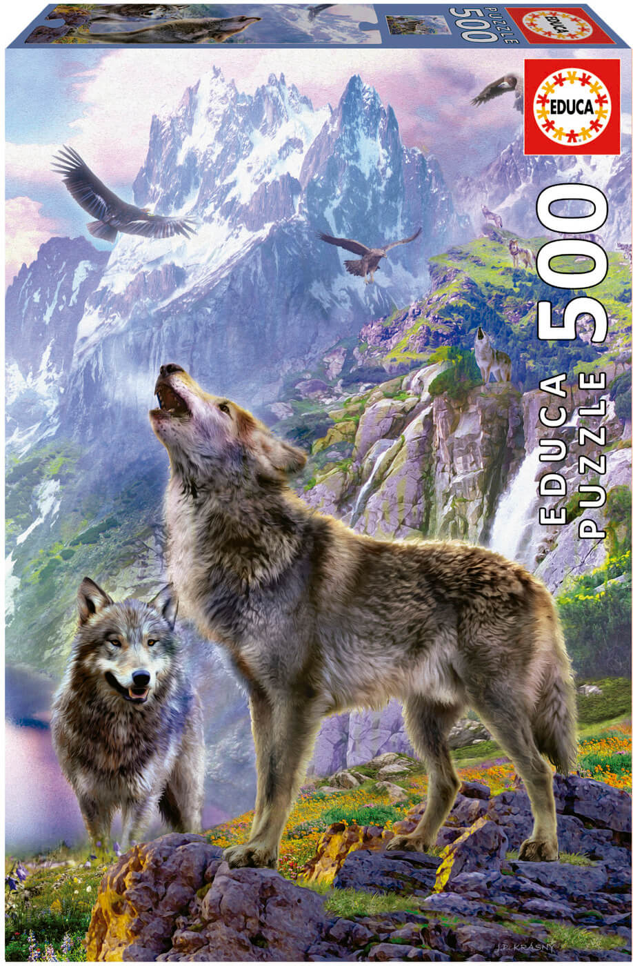 500 Lobos en las Rocas ( Educa 19548 ) imagen c