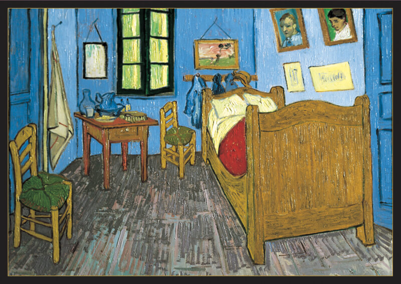 500 Habitación de Vincent en Arlés, V. Van Gogh