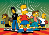 500 Bart Simpsons