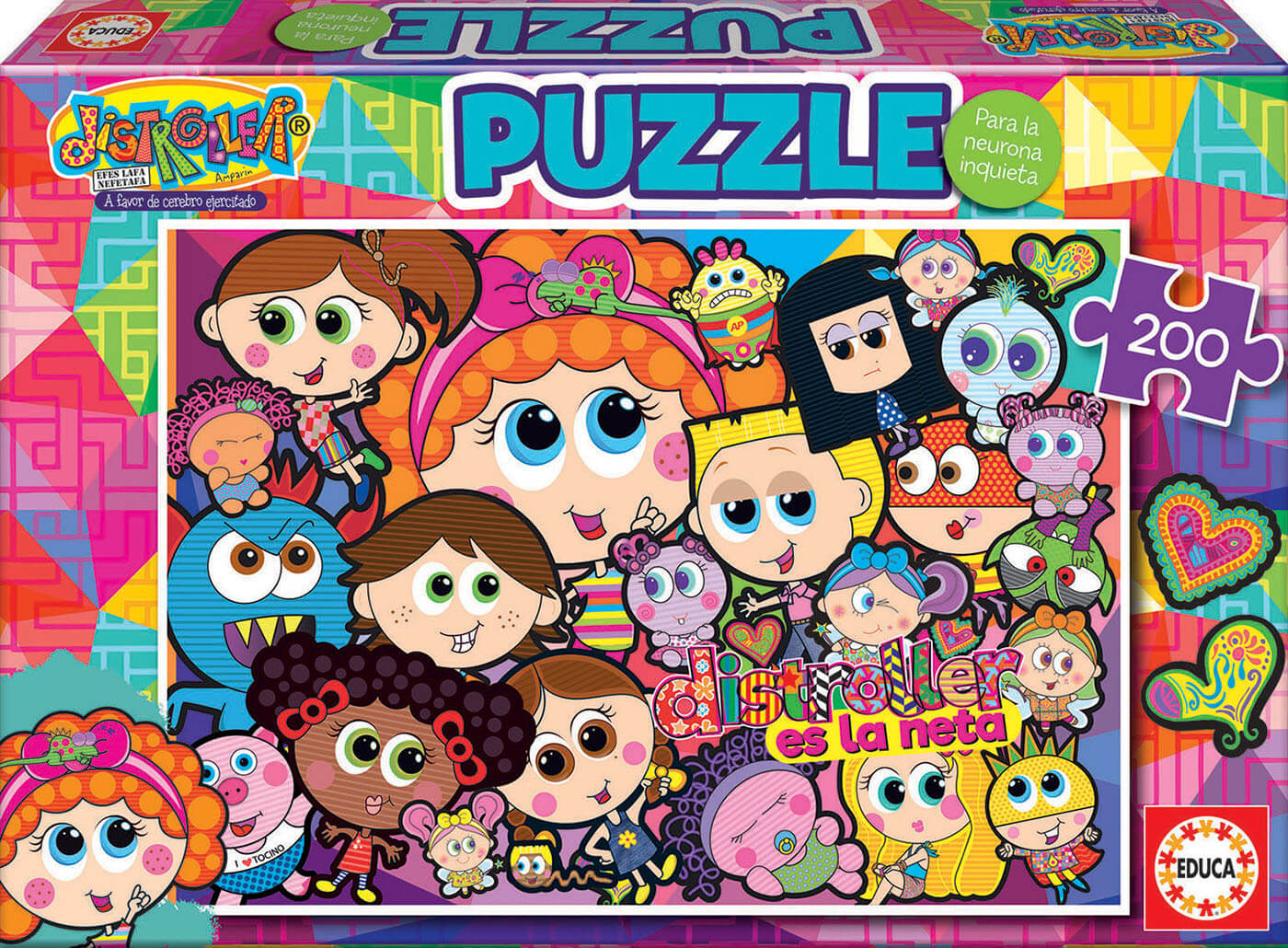 Puzzles Infantiles 200 Distroller Educa 18321 Juguetes Juguetodo