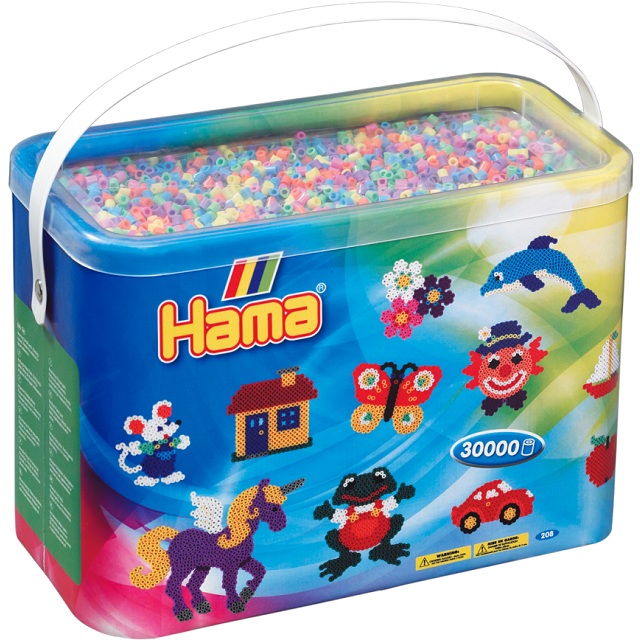 Hama midi mix 00 (10 colores) 30000 piezas