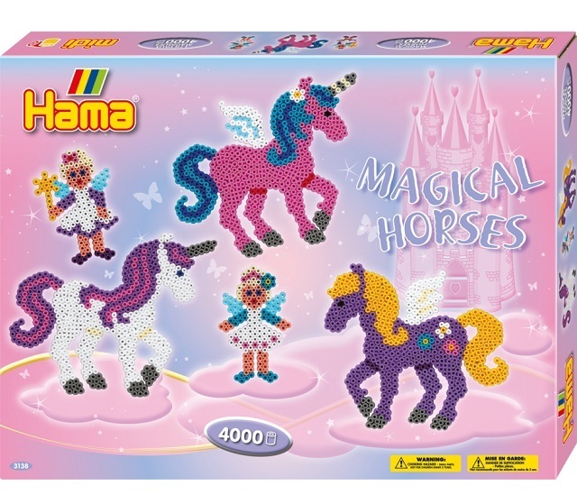 Caja regalo unicornios magicos ( Hama 3138 ) imagen c