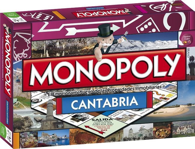Monopoly Cantabria ( Hasbro 82936 ) imagen b