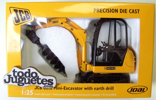 Mini Excavadora 8016 con Perforadora ( Joal 268 ) imagen b