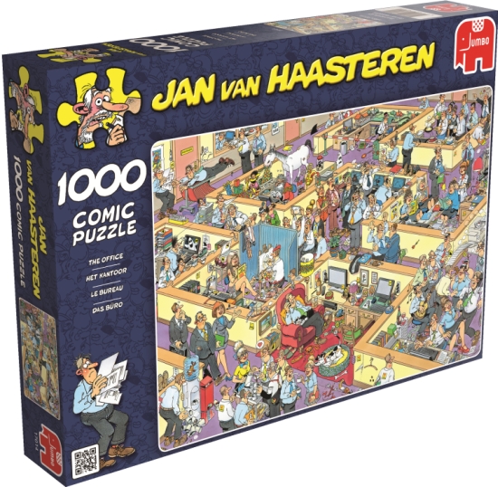 1000 Jan Van Haasteren - La oficina ( Jumbo 17014 ) imagen b
