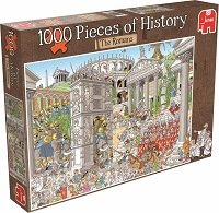 1000 Piezas de Historia Los Romanos