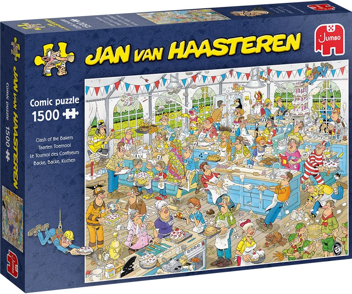 1500 Torneo de reposteros Jan van Haasteren ( Jumbo 19077 ) imagen b