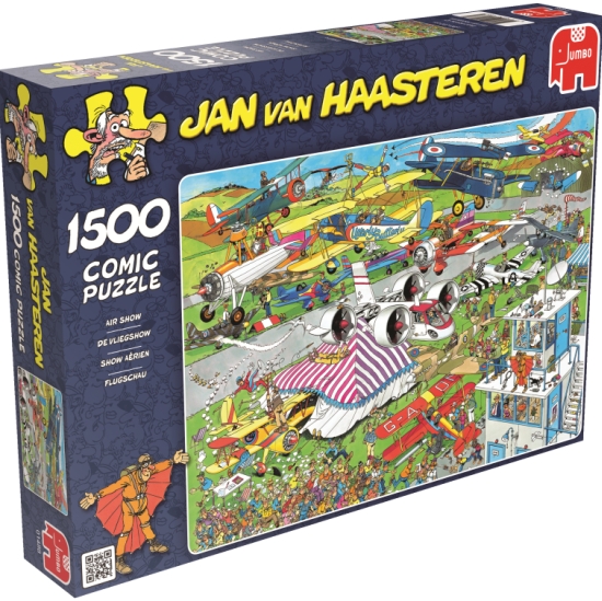 1500 Jan Van Haasteren - Festival aéreo ( Jumbo 01488 ) imagen b