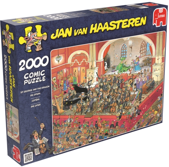 2000 Jan Van Haasteren - Ópera ( Jumbo 17222 ) imagen b