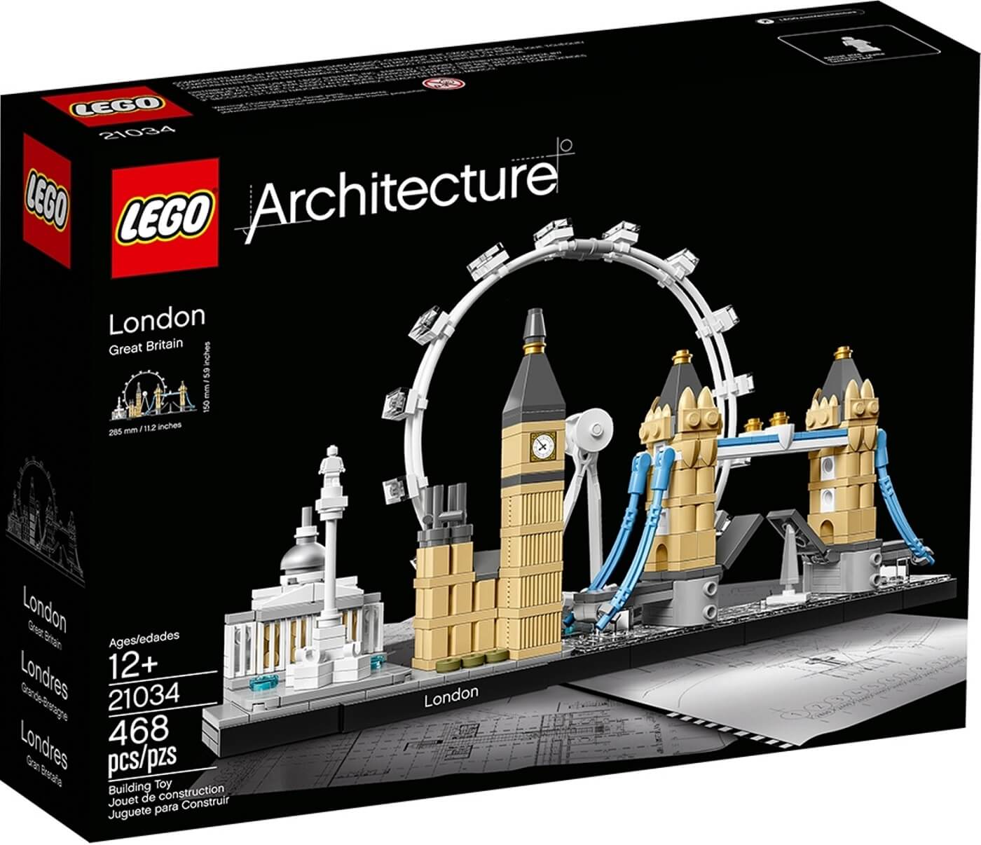 Londres Skyline ( Lego 21034 ) imagen c