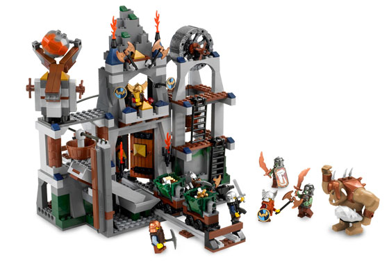 La Mina de los Enanos ( Lego 7036 ) imagen a