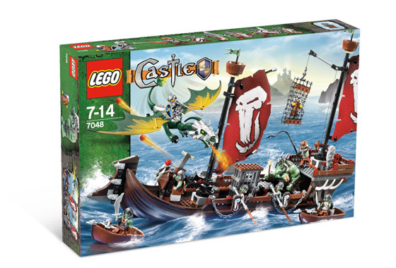 Barco de Guerra Trol ( Lego 7048 ) imagen e