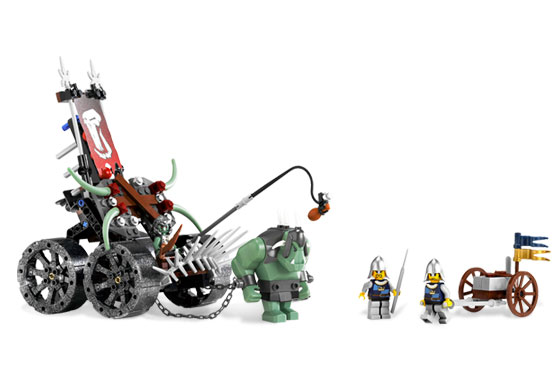 El Vagón de Asalto Trol ( Lego 7038 ) imagen a
