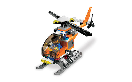 Gran Camión con Helicóptero ( Lego 7686 ) imagen c