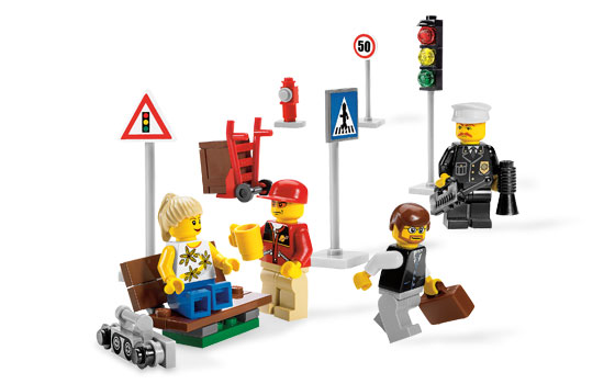 Colección de Minifiguras ( Lego 8401 ) imagen a