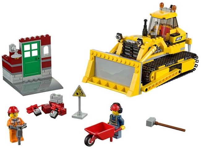 Bulldozer ( Lego 60074 ) imagen a