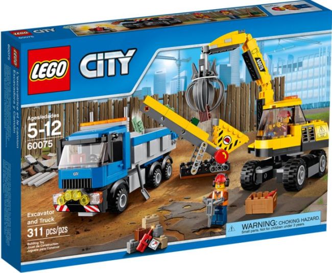 Excavadora y Camión ( Lego 60075 ) imagen g