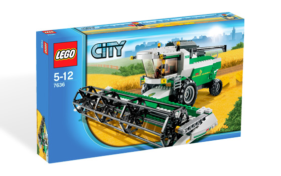 Cosechadora verde ( Lego 7636 ) imagen b