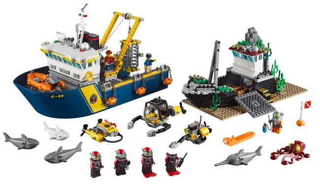 Buque de Exploración Submarina ( Lego 60095 ) imagen a