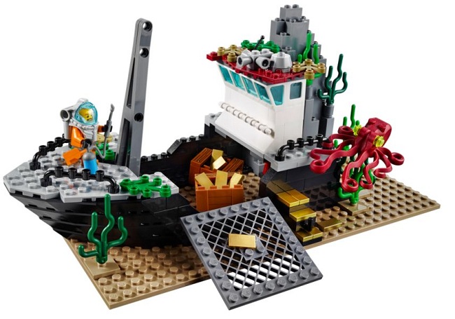 Buque de Exploración Submarina ( Lego 60095 ) imagen b
