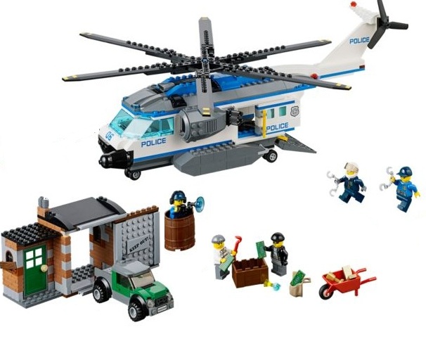 Helicóptero Policía ( Lego 60046 ) imagen a