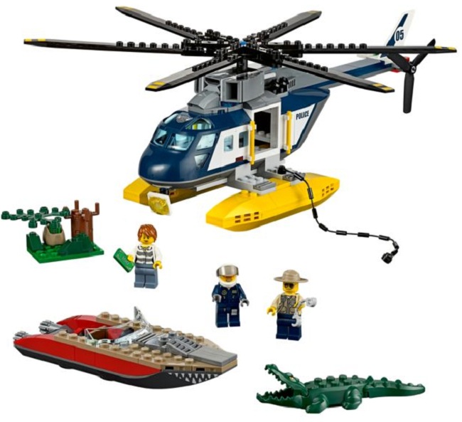Persecución en Helicóptero ( Lego 60067 ) imagen a