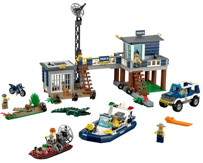 La Comisaría de la Policía del Pantano ( Lego 60069 ) imagen a