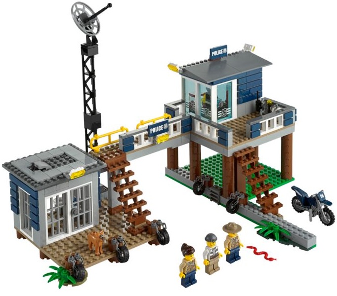 La Comisaría de la Policía del Pantano ( Lego 60069 ) imagen d