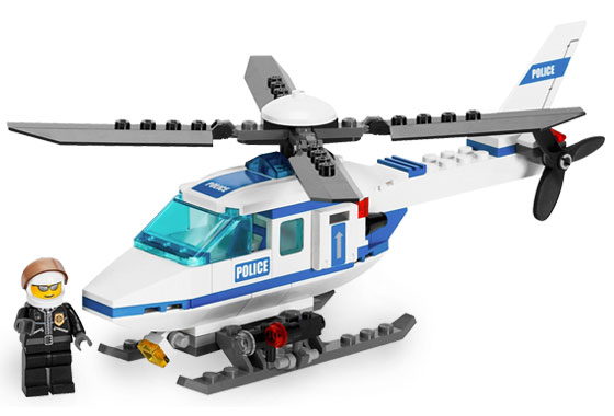 Helicóptero de Policía ( Lego 7741 ) imagen a
