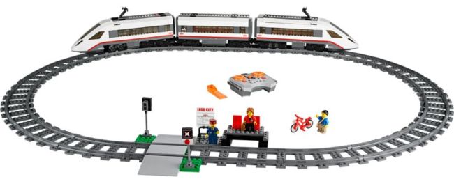 Tren de Pasajeros de Alta Velocidad ( Lego 60051 ) imagen a