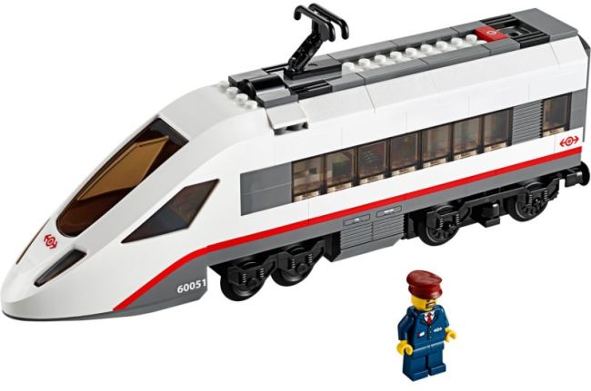 Tren de Pasajeros de Alta Velocidad ( Lego 60051 ) imagen b