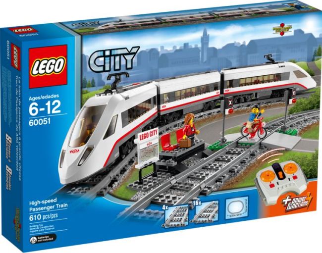 Tren de Pasajeros de Alta Velocidad ( Lego 60051 ) imagen f