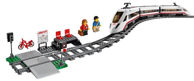 Tren de Pasajeros de Alta Velocidad ( Lego 60051 ) imagen d