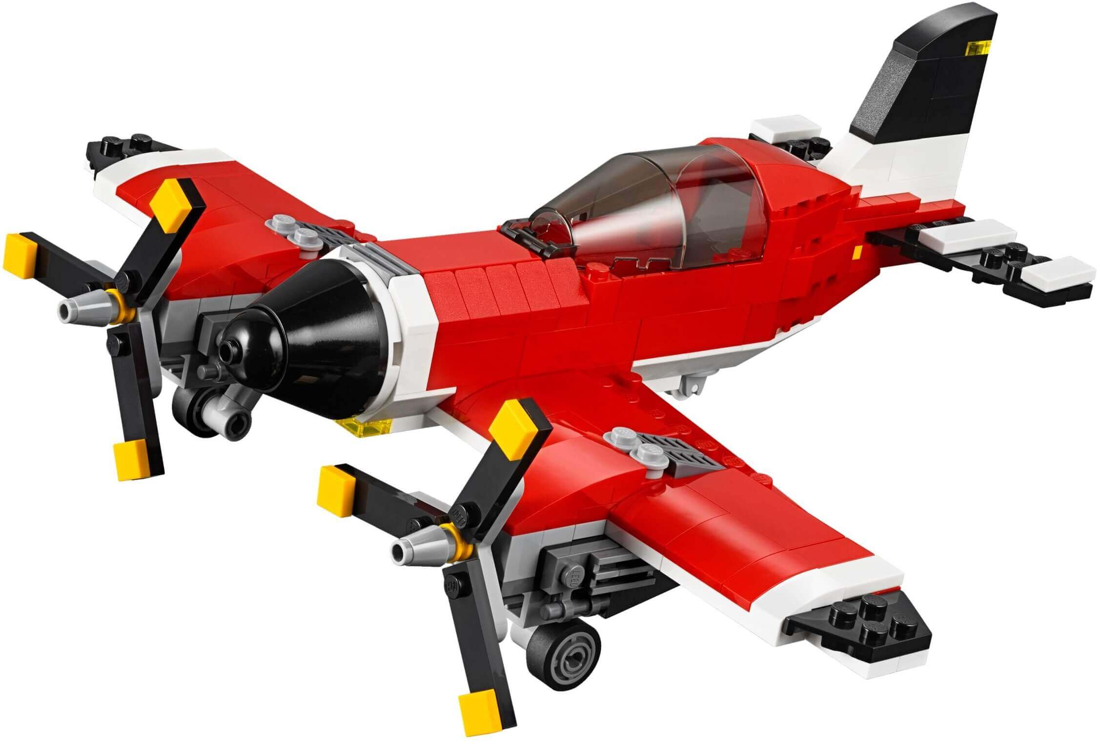 Avión con hélices ( Lego 31047 ) imagen a