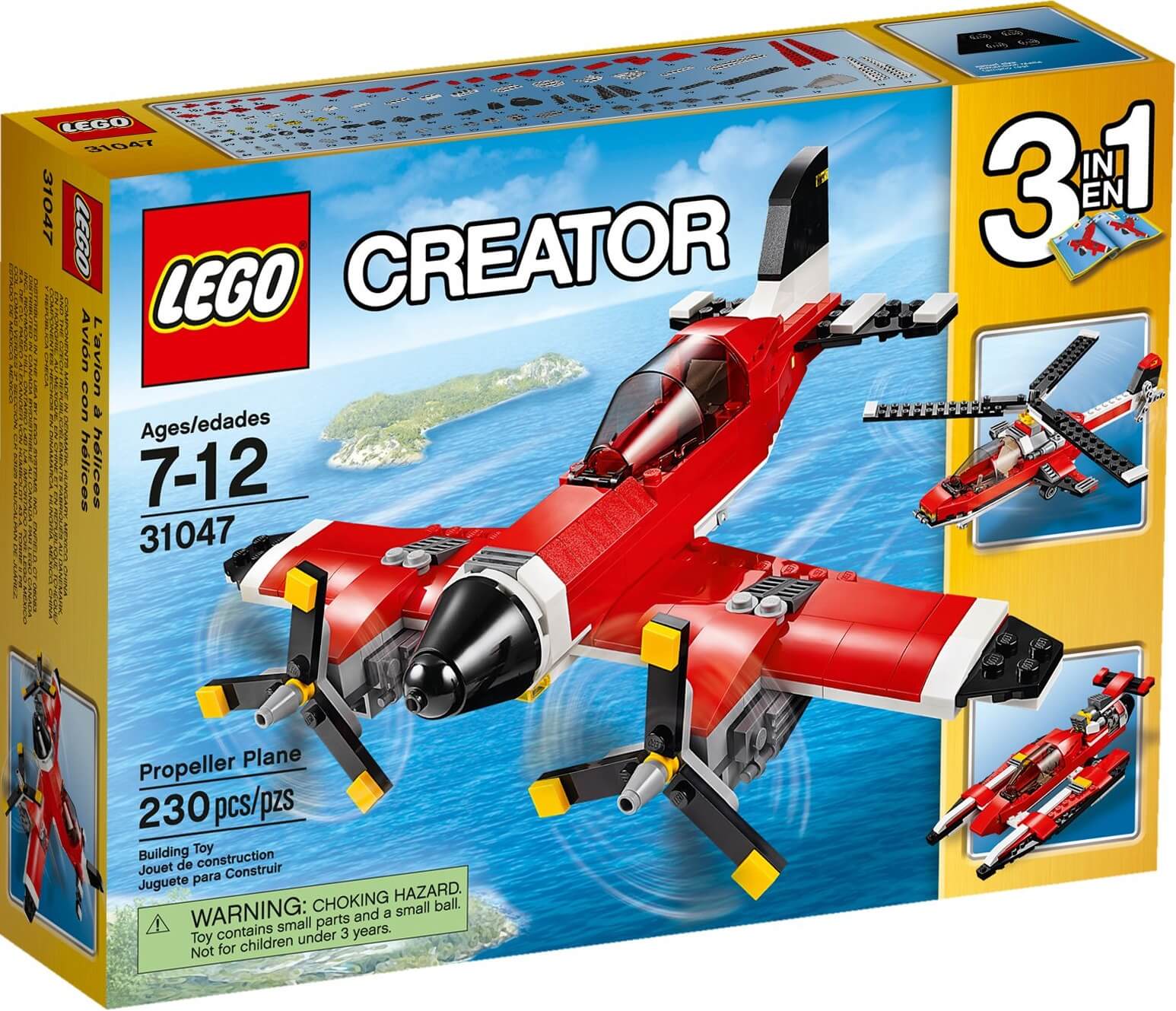 Avión con hélices ( Lego 31047 ) imagen g
