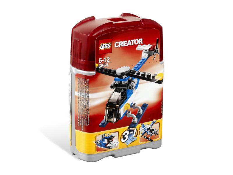 Mini Helicóptero ( Lego 5864 ) imagen b