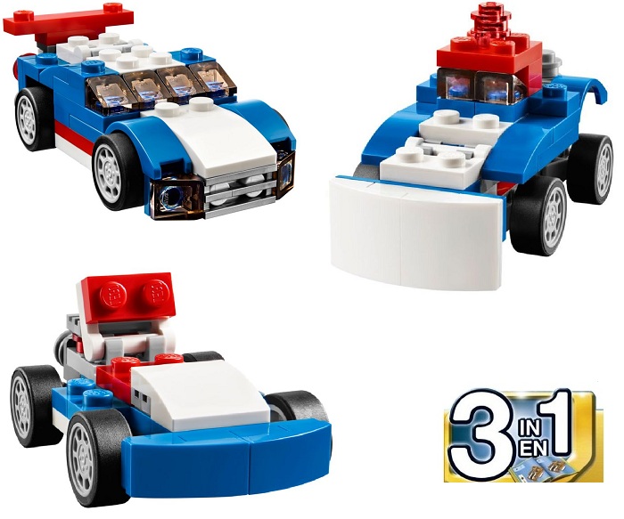 Deportivo Azul ( Lego 31027 ) imagen g