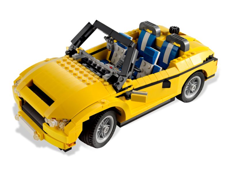 Descapotable Amarillo ( Lego 5767 ) imagen a